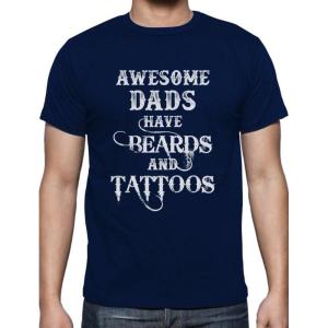 imageTstars Funny Gifts for Beard Lovers Beard Scale Bearded Shirt Dad Beard Men TShirtNavy