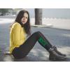 imageTstars Christmas Leggings for Women Girls Nice Naughty List Xmas Holiday Leggings NiceBlack
