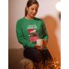 imageTstars Santa Paws Sweatshirt Women Teen Girls Pug Ugly Christmas Sweater StylePaws  Green