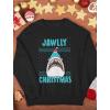 imageTstars Shark Ugly Christmas Sweater Style Women Teen Girls Jawlly Xmas SweatshirtJawlly Shark  Black
