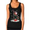 imageTstars Santa North Pole Christmas Tank Top Women Teen Girls Funny Xmas Racerback Tops