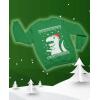 imageTstars Big Trex Santa Sweatshirt Women Teen Girls Ugly Christmas Sweater StyleGreen