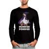imageTstars Honkus Ponkus Goose Shirt Funny Halloween Costume Witch Hat Long Sleeve TShirtBlack