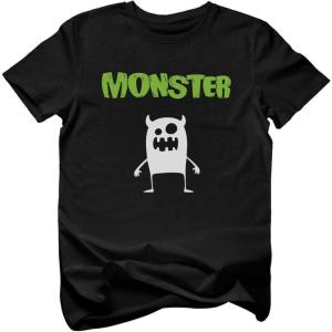 imageFunny Shirt for Kids Im a Monster Halloween Toddler ShirtBlack
