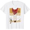 imageCowboy Cowgirl Halloween Easy Costume Outfit TShirtWhite