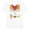 imageCowboy Cowgirl Halloween Easy Costume Outfit TShirtWhite