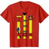 imageFireman Uniform Firefighter Halloween Easy Costume TShirtRed