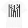 imageHalloween Striped Suit and tie 80s Style TShirtWhite