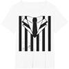 imageHalloween Striped Suit and tie 80s Style TShirtWhite