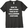 imageHalloween costume Last minute lazy easy costume Premium TShirtDark Heather Grey