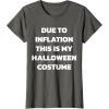 imageHalloween costume Last minute lazy easy costume TShirtAsphalt Grey