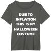 imageHalloween costume Last minute lazy easy costume TShirtAsphalt Grey