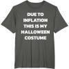 imageHalloween costume Last minute lazy easy costume TShirtAsphalt Grey
