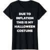imageHalloween costume Last minute lazy easy costume TShirtBlack