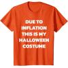 imageHalloween costume Last minute lazy easy costume TShirtOrange