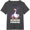 imageHonkus Ponkus Goose Shirt Funny Halloween Costume Witch Hat TShirtDark Heather Grey