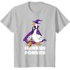 imageHonkus Ponkus Goose Shirt Funny Halloween Costume Witch Hat TShirtSilver Grey