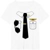 imagePilot Halloween Costume Outfit Suit TShirtWhite