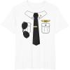 imagePilot Halloween Costume Outfit Suit TShirtWhite