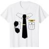 imagePilot Halloween Costume Outfit Suit TShirtWhite
