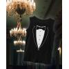imageTstars Printed Tuxedo Funny Tank Tops for Men Suit with Bow Tie Wedding Bachelor Party Halloween Costume Mens Tux TopBlack