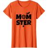 imageWomen Momster Halloween outfit for mom funny gift TShirtOrange