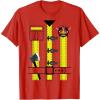 imageFireman Uniform Firefighter Halloween Easy Costume TShirtRed