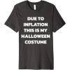 imageHalloween costume Last minute lazy easy costume Premium TShirtDark Heather Grey