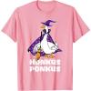 imageHonkus Ponkus Goose Shirt Funny Halloween Costume Witch Hat TShirtPink