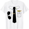 imagePilot Halloween Costume Outfit Suit TShirtWhite