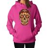 imageTstars Rose Sugar Skull Hoodie Gifts for Women Teen Girls Skulls Sweatshirt HoodiesPink