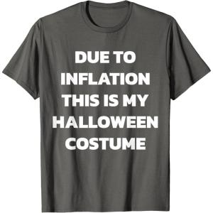 imageHalloween costume Last minute lazy easy costume TShirtAsphalt Grey