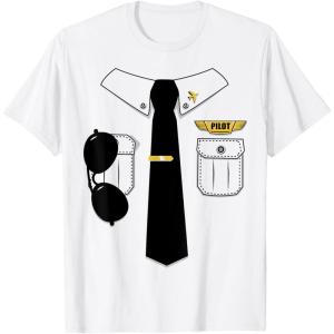 imagePilot Halloween Costume Outfit Suit TShirtWhite