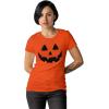 imageTstars Pumpkin Shirts for Women Teen Girls Halloween Scary Jack O Lantern T ShirtsOrange