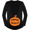 imageTstars Pumpkin Smuggler Funny Halloween Pregnancy Maternity Long Sleeve ShirtBlack