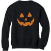 imageTstars Jack o Lantern Halloween Sweatshirt Pumpkin Pullover Sweatshirts for Women Medium Black