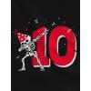 imageTstars  Dabbing Skeleton 10th Birthday Tenth Year Dab Youth Kids TShirtNavy