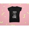 imageTstars Animal Safari Mom of The Wild One Birthday Shirt for Women Gifts for Moms Mothers Day VNeck Fitted Womens TShirtBlack