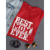 imageTstars Best Mom Ever Gift for Mothers Day Womens TShirtBlack