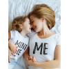 imageTstars Mommy and Mini Me Shirts Mothers Day Mom and Daughter Son Matching OutfitsMom White  Daughter White