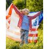 imageTstars Daddys ampamp Mommys Little Firecracker Memorial Day Girls Boys 4th of July Shirt Infant Toddler Kids Patriotic ShirtCalifornia Blue