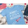 imageTstars Daddys ampamp Mommys Little Firecracker Memorial Day Girls Boys 4th of July Shirt Infant Toddler Kids Patriotic ShirtCalifornia Blue