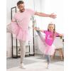 imageTstars I Have The Best Dad Ever Shirt Gifts for Dads Daddy is My Superhero Fathers Day Youth ampamp Toddler Kids TShirtHeart  Pink