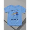 imageTstars I Have The Best Dad Ever Shirt Gifts for Dads Daddy is My Superhero Fathers Day Youth ampamp Toddler Kids TShirtHero  California Blue