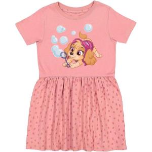 imageTstars Paw Patrol Girls Skye Birthday Girl Dresses 1st 2nd 3rd 4th Bday Toddler Spring Summer DressBubbles  Mauvelous Mauvelous Spot