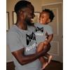 imageTstars Gamer Dad and Baby Matching Outfits Gifts for New Dads Player 1 ampamp Player 2 Funny Fathers Day Daddy and Me OutfitsDad Gray  Baby Gray