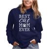imageTstars Best Cat Mom Ever Hoodie Gifts for Women Teen Girls Cats Sweatshirt HoodiesBlue