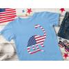 imageTstars Mommys Little Firecracker Memorial Day Girls Boys 4th of July Shirt Infant Toddler Kids Patriotic ShirtDino  California Blue