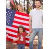 imageTstars Mommys Little Firecracker Memorial Day Girls Boys 4th of July Shirt Infant Toddler Kids Patriotic ShirtDino Tophat  Red