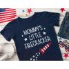 imageTstars Mommys Little Firecracker Memorial Day Girls Boys 4th of July Shirt Infant Toddler Kids Patriotic ShirtMommy  Navy